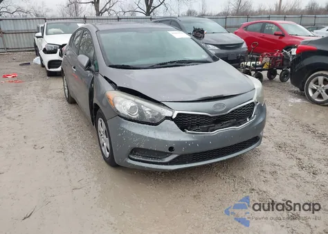 2016 Kia Forte Lx из США, поврежденный, VIN KNAFX4A60G5537655